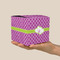 Clover Cube Favor Gift Box - On Hand - Scale View