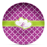 Clover Microwave Safe Plastic Plate - Composite Polymer (Personalized)