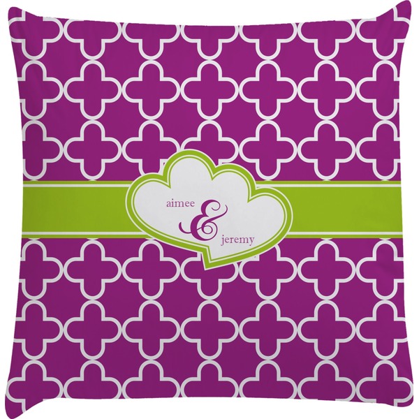 Custom Clover Decorative Pillow Case (Personalized)