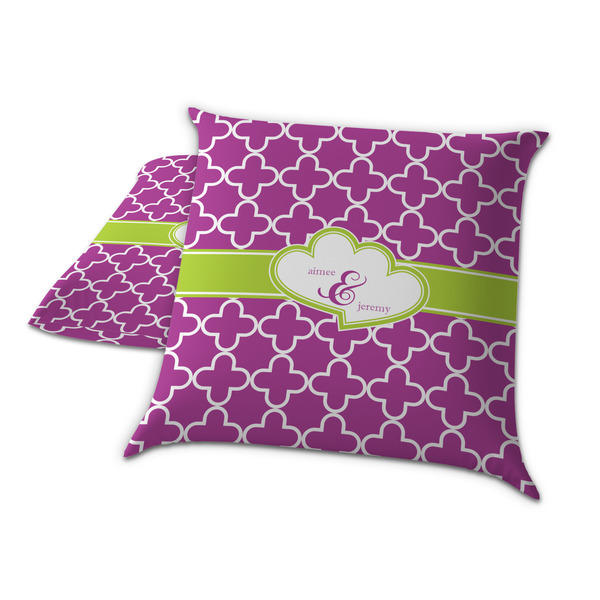Clover Decorative Pillow Case - TWO