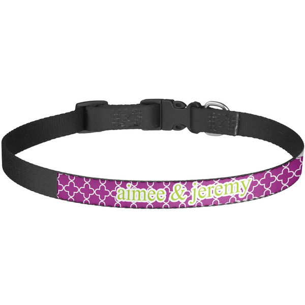 Custom Clover Dog Collar - Large (Personalized)