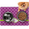 Clover Dog Food Mat - Small w/ Couple's Names