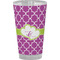 Clover Pint Glass - Full Color - Front View