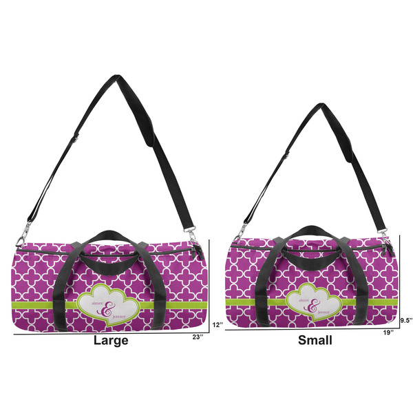 Clover Duffle Bag Small and Large