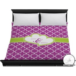 Clover Duvet Cover - King (Personalized)