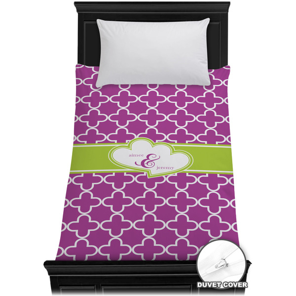 Custom Clover Duvet Cover - Twin XL (Personalized)