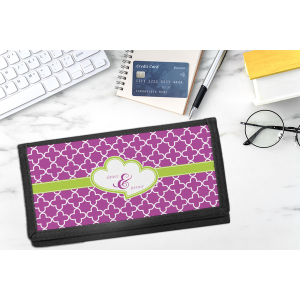 Clover DyeTrans Checkbook Cover - LIFESTYLE