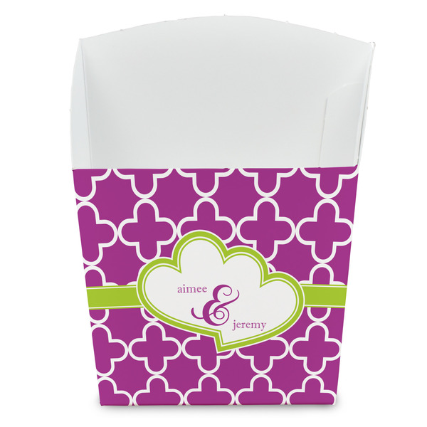 Custom Clover French Fry Favor Boxes (Personalized)