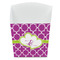 Clover French Fry Favor Box - Front View