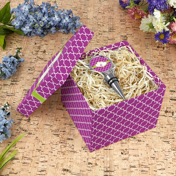 Clover Gift Boxes with Lid - Canvas Wrapped - Medium - In Context