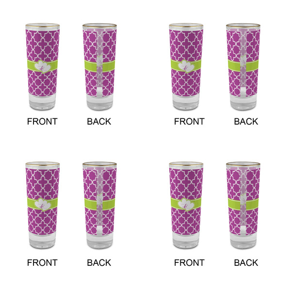 Clover Glass Shot Glass - 2 oz - Set of 4 - APPROVAL