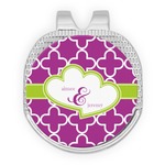 Clover Golf Ball Marker - Hat Clip - Silver