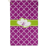 Clover Golf Towel - Poly-Cotton Blend - Small w/ Couple's Names