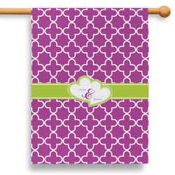 Clover 28" House Flag - Double Sided (Personalized)