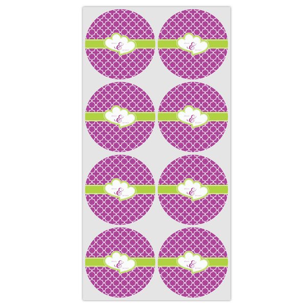 Clover Icing Circle - Medium - Set of 8