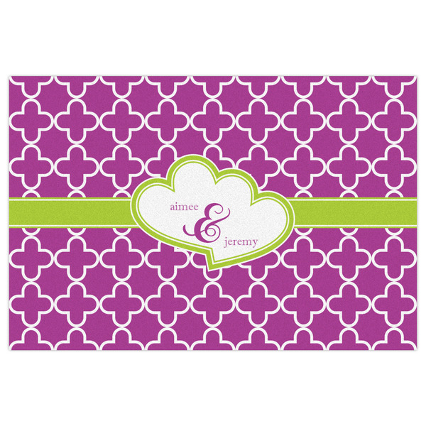 Clover Indoor / Outdoor Rug - 4'x6' - Front Flat