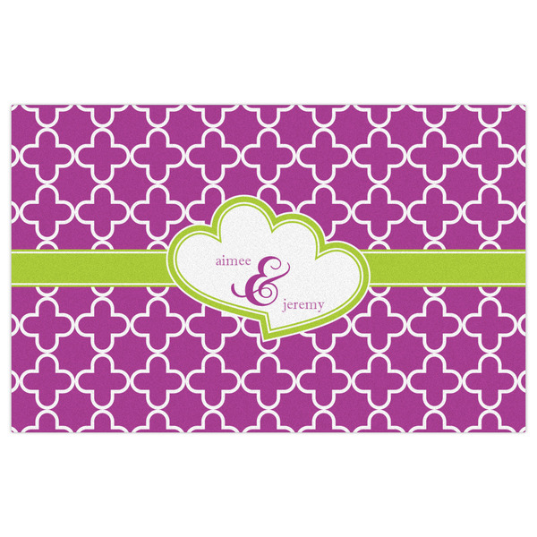 Clover Indoor / Outdoor Rug - 5'x8' - Front Flat