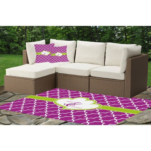 Clover Outdoor Mat & Cushions
