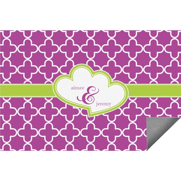 Custom Clover Indoor / Outdoor Rug - 5'x8' (Personalized)