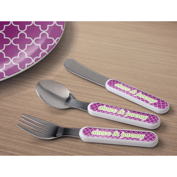 Clover Kids Flatware w/ Plate