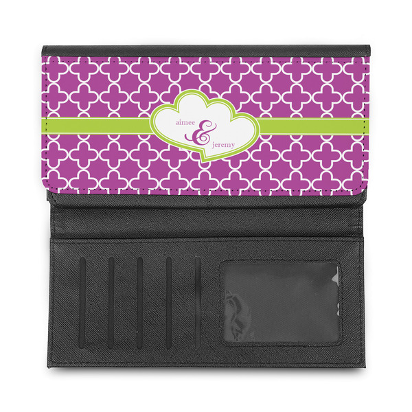 Clover Ladies Wallet - Half Way Open