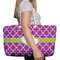 Clover Large Rope Tote Bag - In Context View