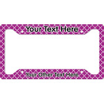 Clover License Plate Frame - Style A (Personalized)