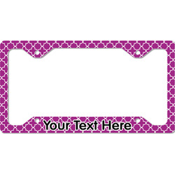 Clover License Plate Frame - Style C (Personalized)