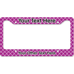 Clover License Plate Frame - Style B (Personalized)