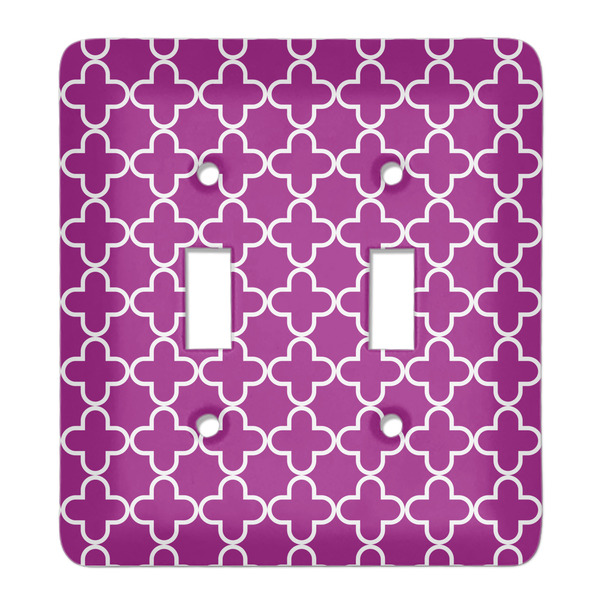 Custom Clover Light Switch Cover (2 Toggle Plate)