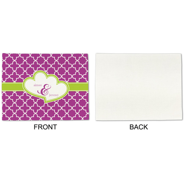 Clover Linen Placemat - APPROVAL Single (single sided)