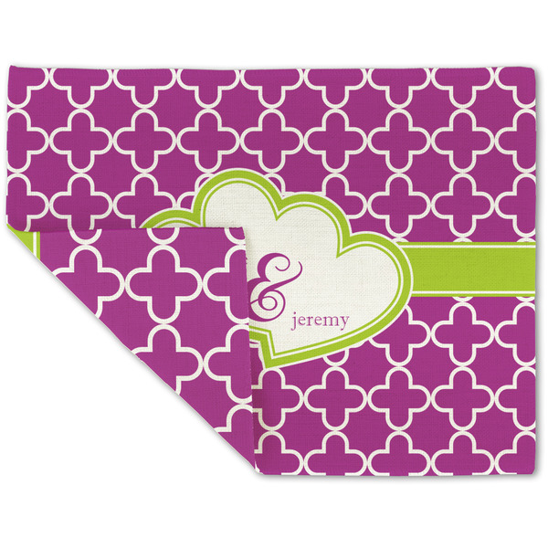 Clover Linen Placemat - Folded Corner (double side)