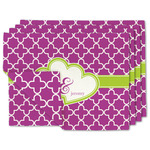 Clover Linen Placemat w/ Couple's Names