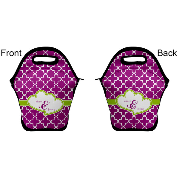Clover Lunch Bag - Front and Back