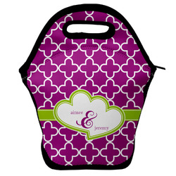 Clover Lunch Bag w/ Couple's Names