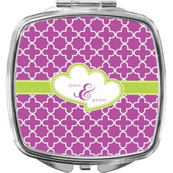 Clover Compact Makeup Mirror (Personalized)