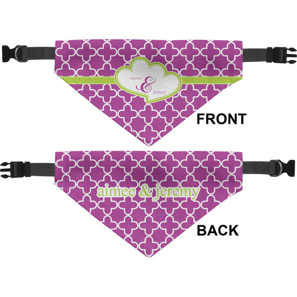 Clover Medium Dog Bandana Approval