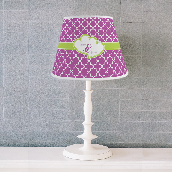 Clover Poly Film Empire Lampshade - Lifestyle