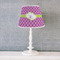 Clover Poly Film Empire Lampshade - Lifestyle