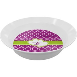Clover Melamine Bowl (Personalized)