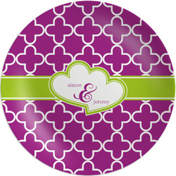 Clover Melamine Salad Plate - 8" (Personalized)