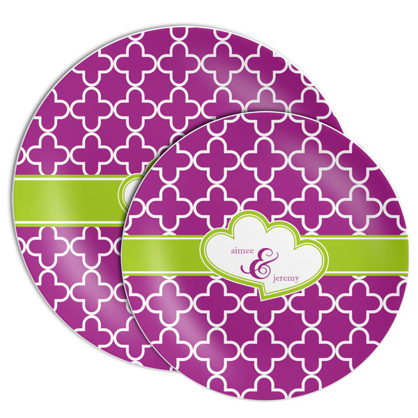 Clover Melamine Plates - PARENT/MAIN