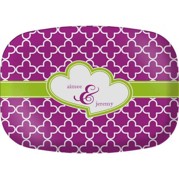 Custom Clover Melamine Platter (Personalized)