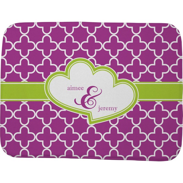 Custom Clover Memory Foam Bath Mat - 48"x36" (Personalized)