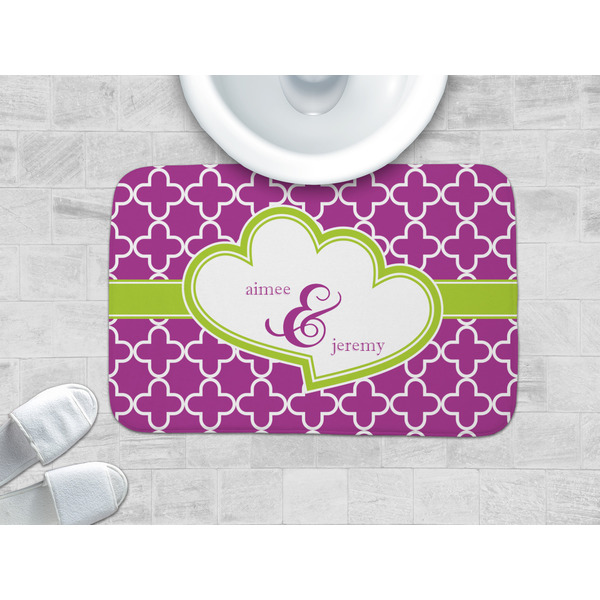 Clover Memory Foam Bath Mat - LIFESTYLE 34x21