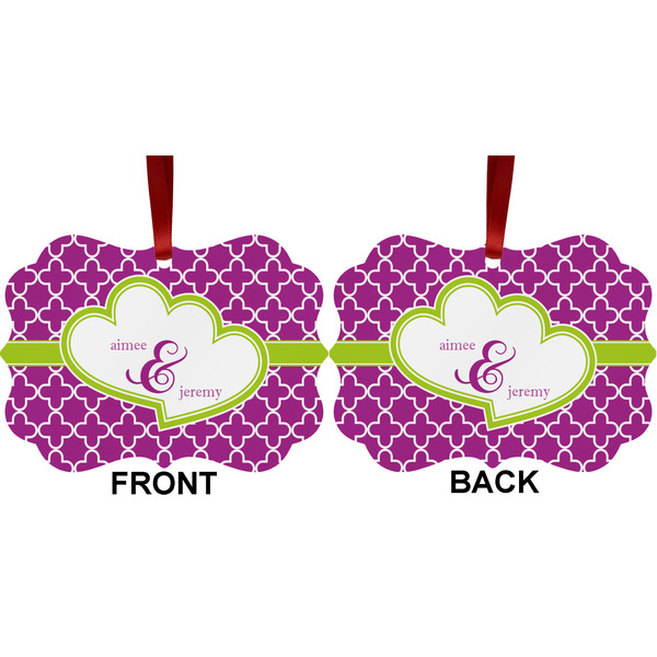 Clover Metal Benilux Ornament - Front and Back (APPROVAL)