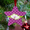 Clover Metal Star Ornament - Lifestyle