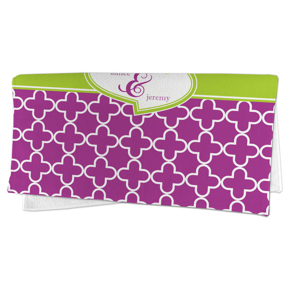 Clover Microfiber Dish Rag - FOLDED (half)