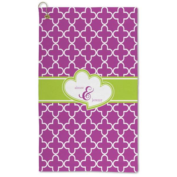 Custom Clover Microfiber Golf Towel (Personalized)