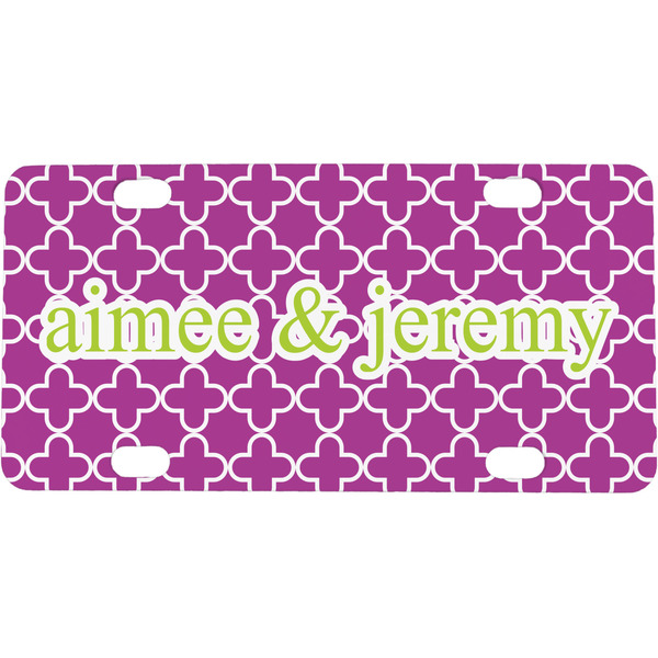 Custom Clover Mini/Bicycle License Plate (Personalized)